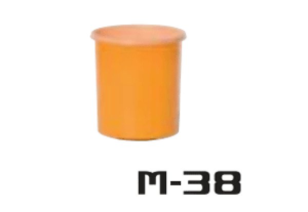 画像1: スイコー M型(丸型)容器 M-38 ※個人宅配送不可 (1)