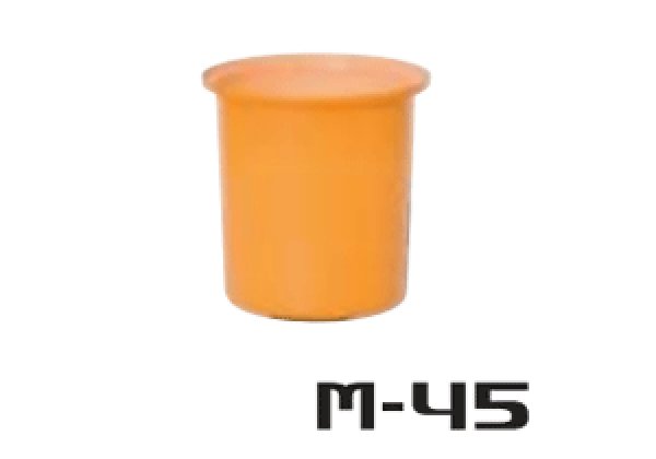 画像1: スイコー M型(丸型)容器 M-45 ※個人宅配送不可 (1)