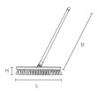 画像2: 高砂 HP機械下ほうき 短柄 ※個人宅配送不可・別途送料 (2)