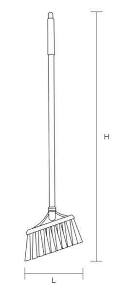 画像4: 高砂 HPM磁性片手ほうき ※個人宅配送不可・別途送料 (4)