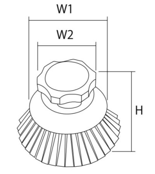 画像2: 高砂 HPササラブラシ ※個人宅配送不可・別途送料 (2)