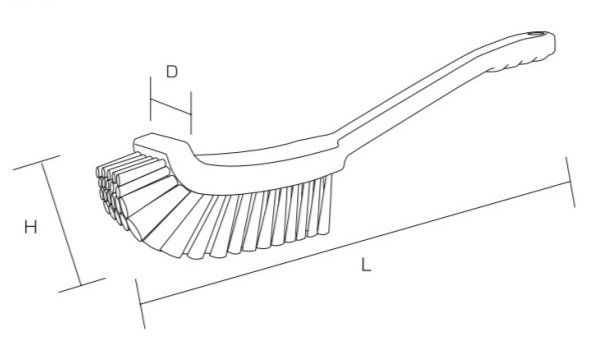 画像2: 高砂 HPMロングハンドル磁性ブラシ ※個人宅配送不可・別途送料 (2)