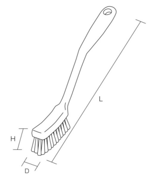 画像2: HPディッシュブラシ スリム ※個人宅配送不可・別途送料 (2)