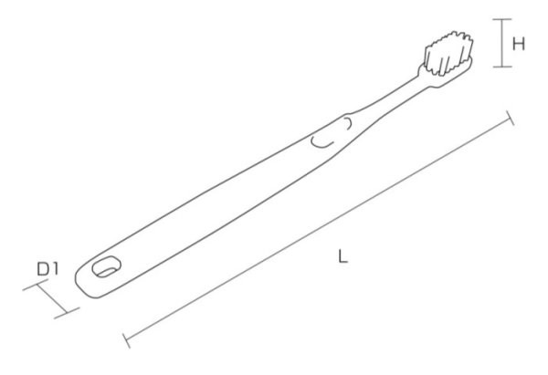 画像2: 高砂 HP歯ブラシ型ブラシ 5個入り ※個人宅配送不可・別途送料 (2)