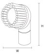 画像4: 高砂 HP掃除機ノズルブラシ スリム ※個人宅配送不可・別途送料 (4)