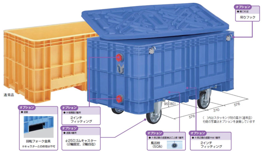 喜ばれる誕生日プレゼント ジャンボックス#1000H4用回転フォーク用金具 サンコー 三甲