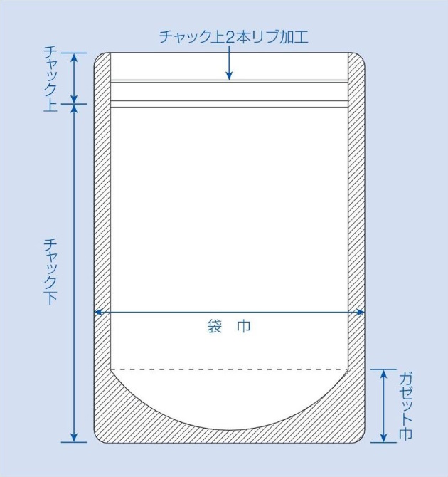 セイニチ ラミジップチャック袋 エコバリアペーパー(EBP) EBP-1216 1ケース1,300枚入り