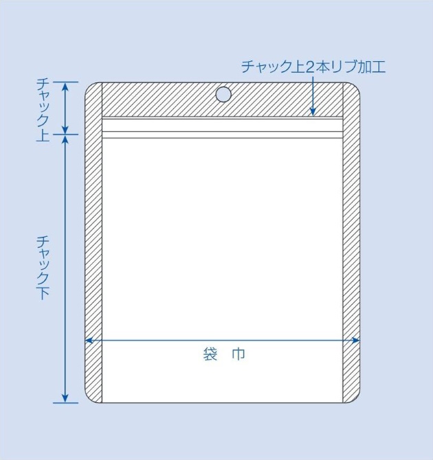 セイニチ ラミジップチャック袋 クラフト・アルミ蒸着平袋 吊り下げタイプ (KRVM) KRVM-1414F 1ケース1,600枚入り