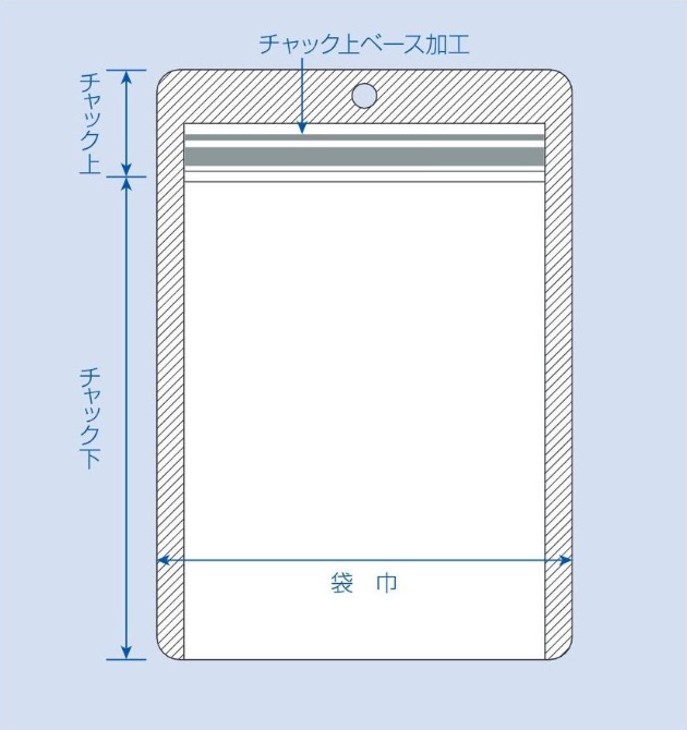 セイニチ チャック袋 「ラミジップ」 BY-I 平袋バリアタイプ (800枚入)  ■▼584-3031 BY-I  1箱 - 5