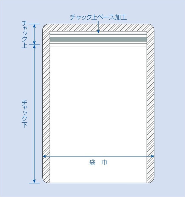 セイニチ ラミジップチャック袋 透明平袋タイプ(LZ) LZ-G 1ケース1,700枚入り