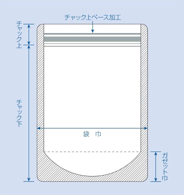 セイニチ ラミジップチャック袋 透明スタンドタイプ(LZ) LZ-11 1ケース